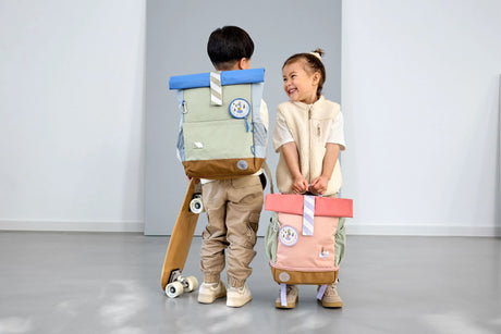 LÄSSIG Kinderrucksack Rolltop Mini – Sunny Explorer - Nook' d' Mel - Kinder Concept Store