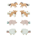 MIMI & LULA Bauernhof-Tiere Mini-Haarclips