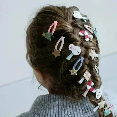 Weihnachten Mini-Haarspangen - Nook' d' Mel - Kinder Concept Store