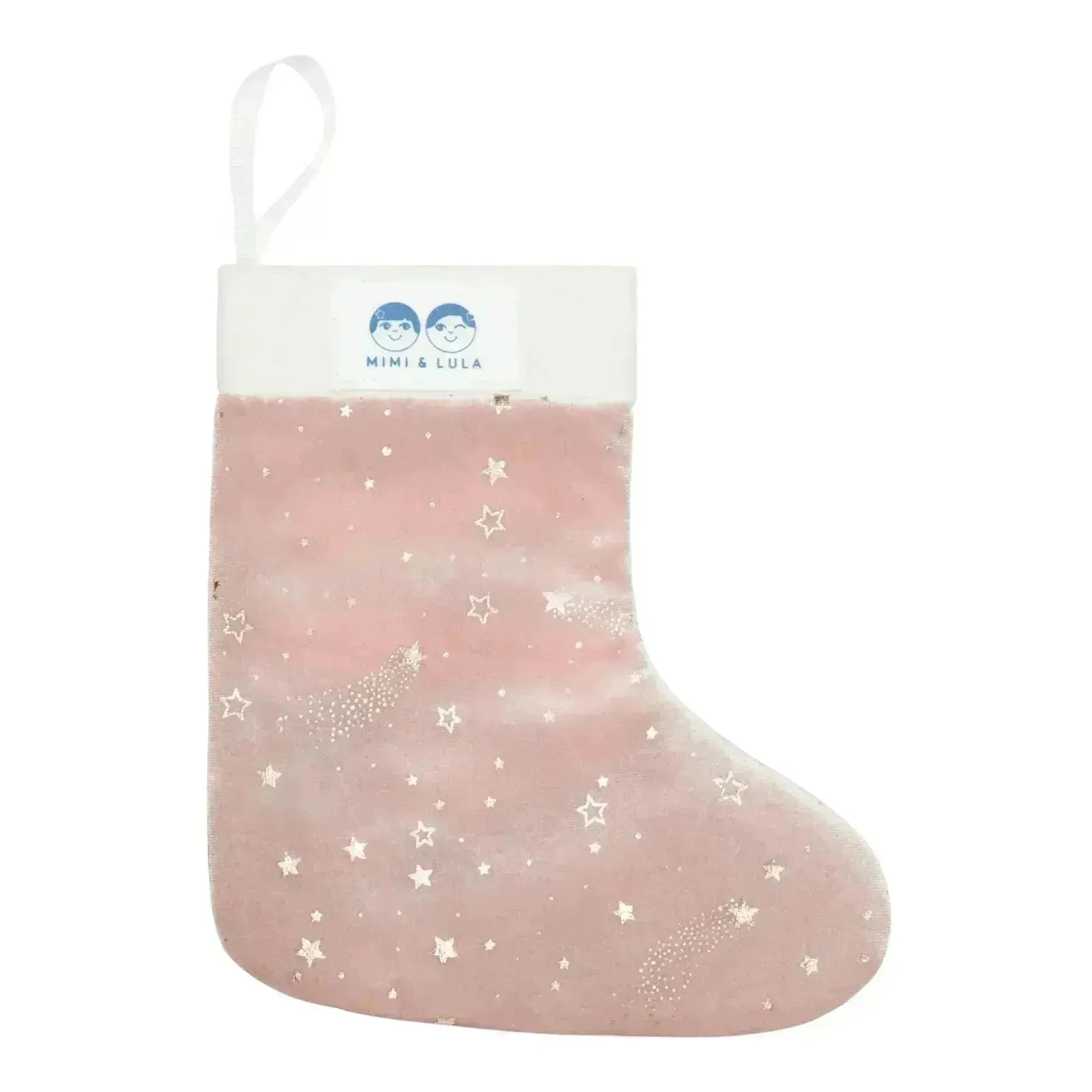 Gefüllter Weihnachtsstrumpf – Rosa - Nook' d' Mel - Kinder Concept Store