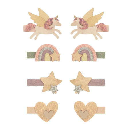 MIMI & LULA Fliegendes Einhorn Mini-Haarspangen-Set - Nook' d' Mel - Kinder Concept Store