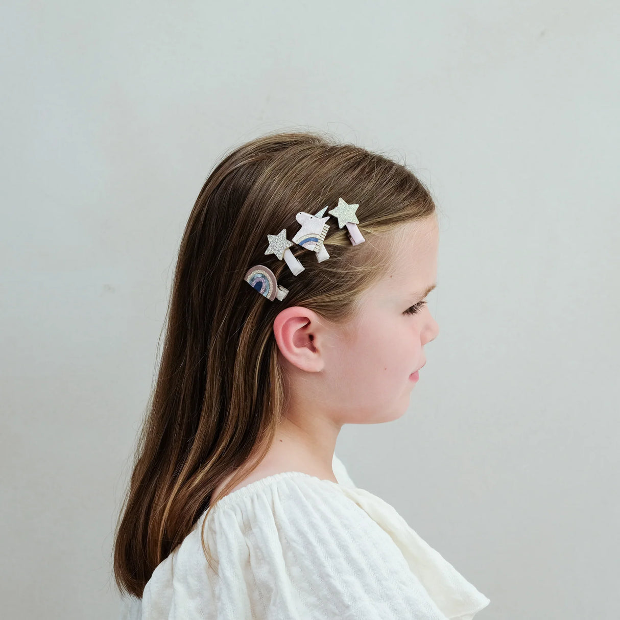 MIMI & LULA Celeste Einhorn Mini Haarspangen