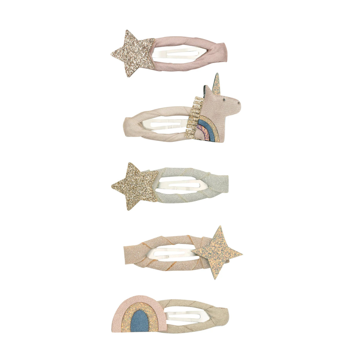 MIMI & LULA Celeste Unicorn Mini Clic Clacs Haarspangen