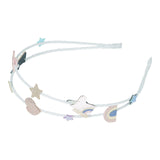 MIMI & LULA Celeste Einhorn Doppel-Haarreif