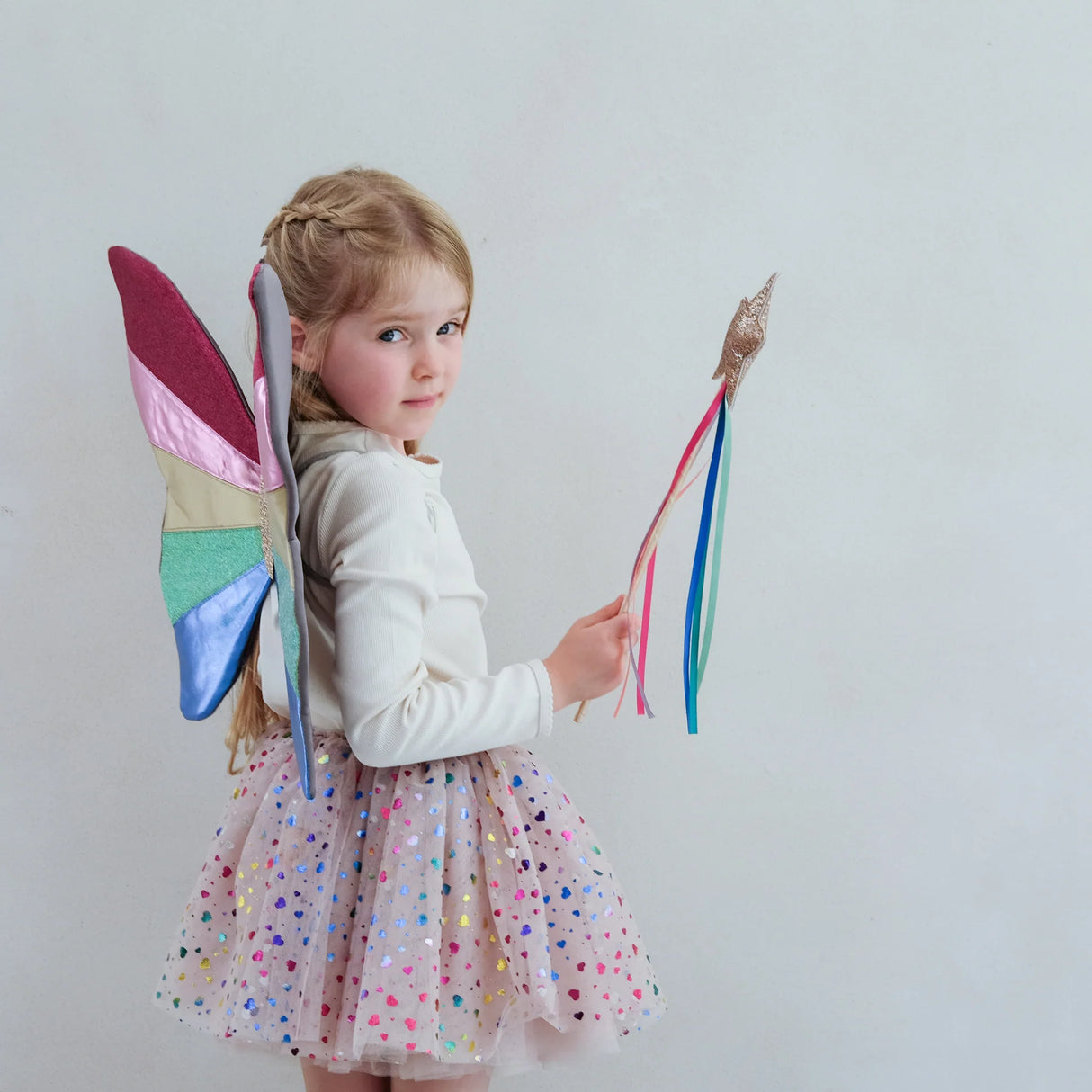 MIMI & LULA Regenbogen‑Intergalaktik‑Flügel