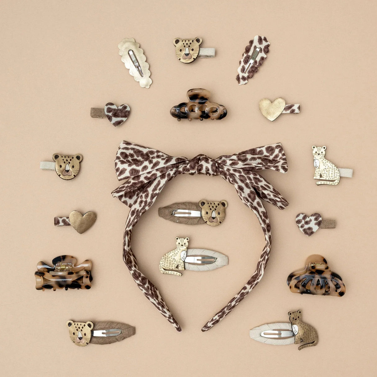MIMI & LULA Larry Leopard Mini-Haarclips - Nook' d' Mel - Kinder Concept Store