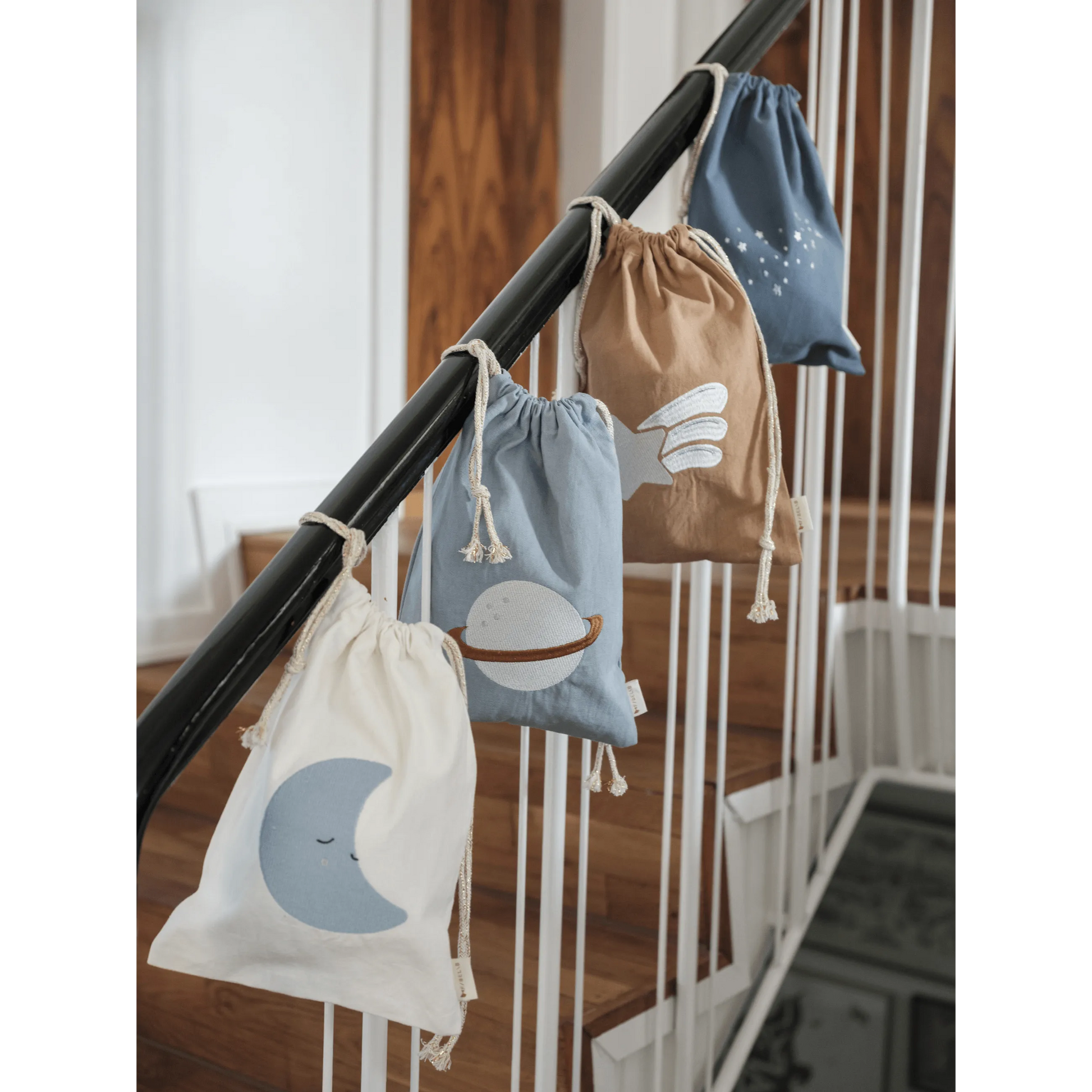Geschenke-Stoffbeutel Starry Night - Nook' d' Mel - Kinder Concept Store