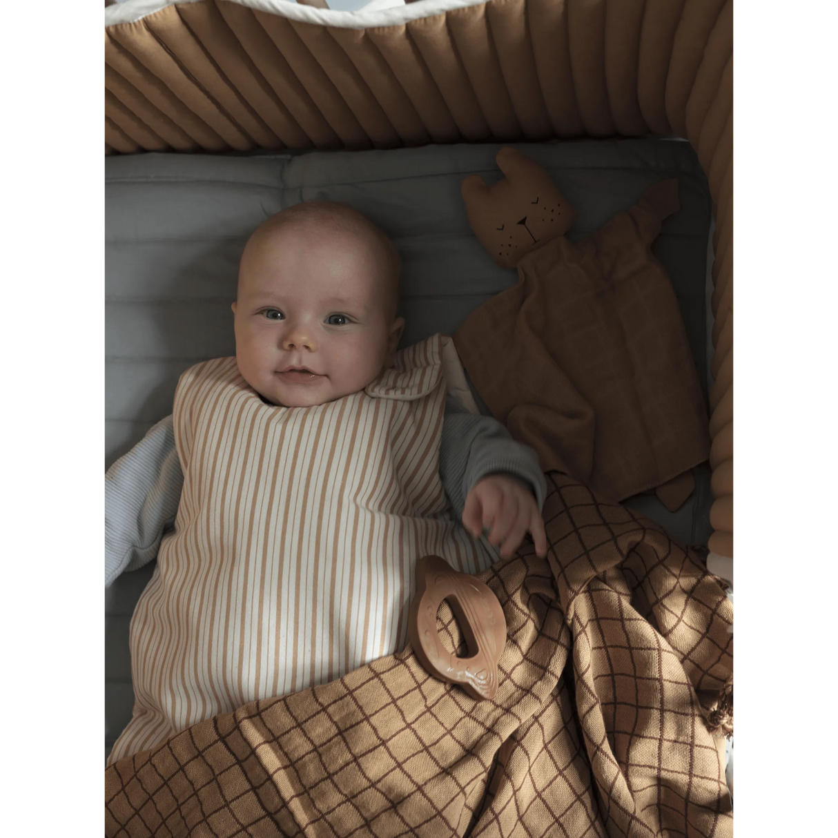Schlafsack - Caramel Stripes - Nook' d' Mel - Kinder Concept Store