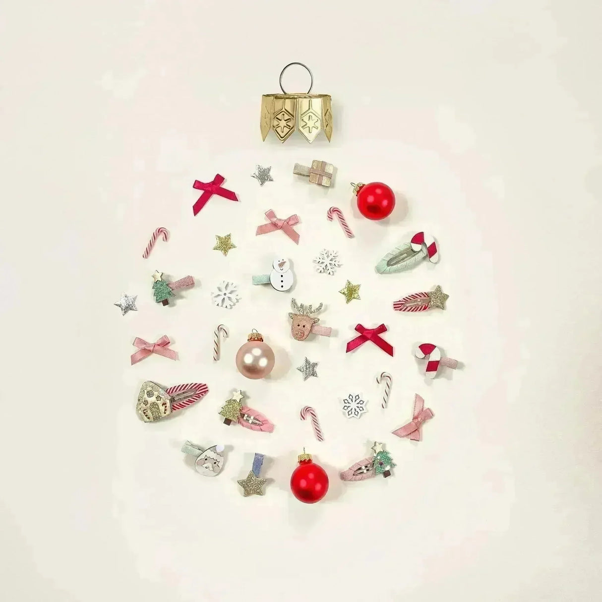 Weihnachten Mini-Haarspangen - Nook' d' Mel - Kinder Concept Store