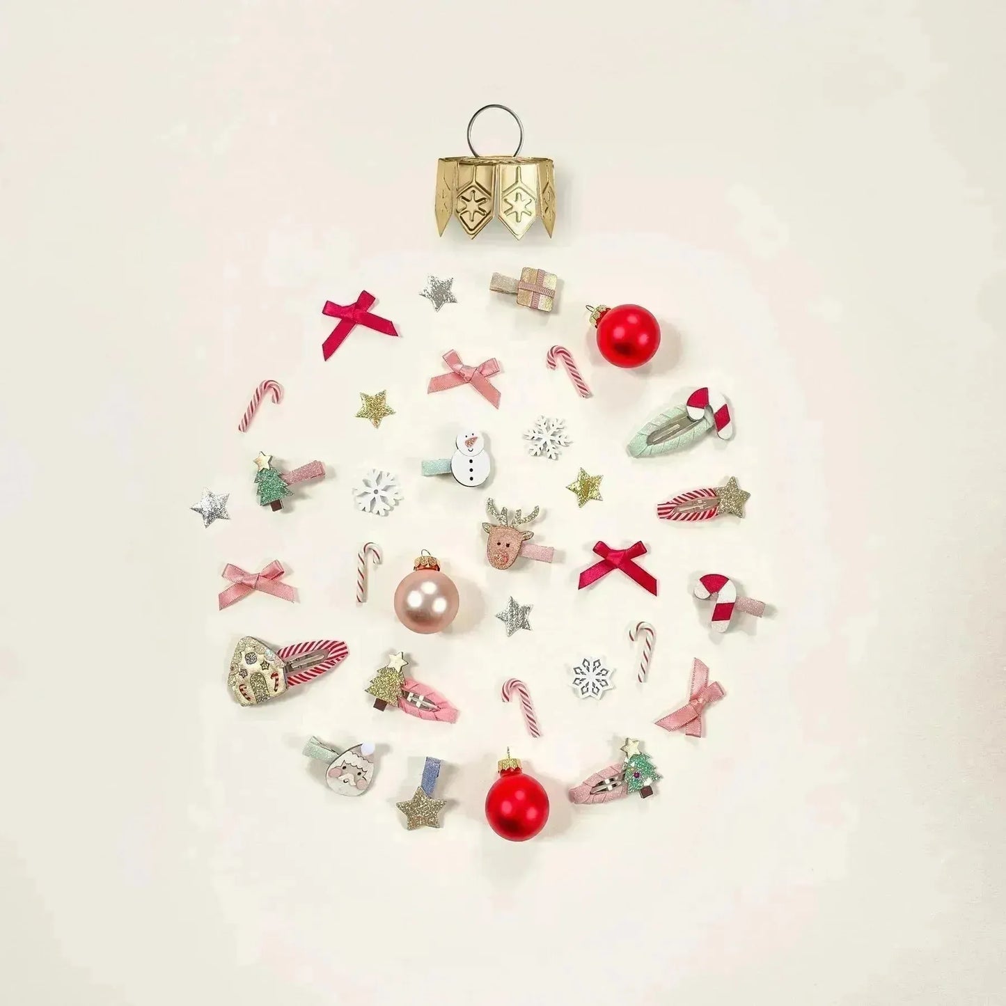 Weihnachten Mini-Haarspangen - Nook' d' Mel - Kinder Concept Store