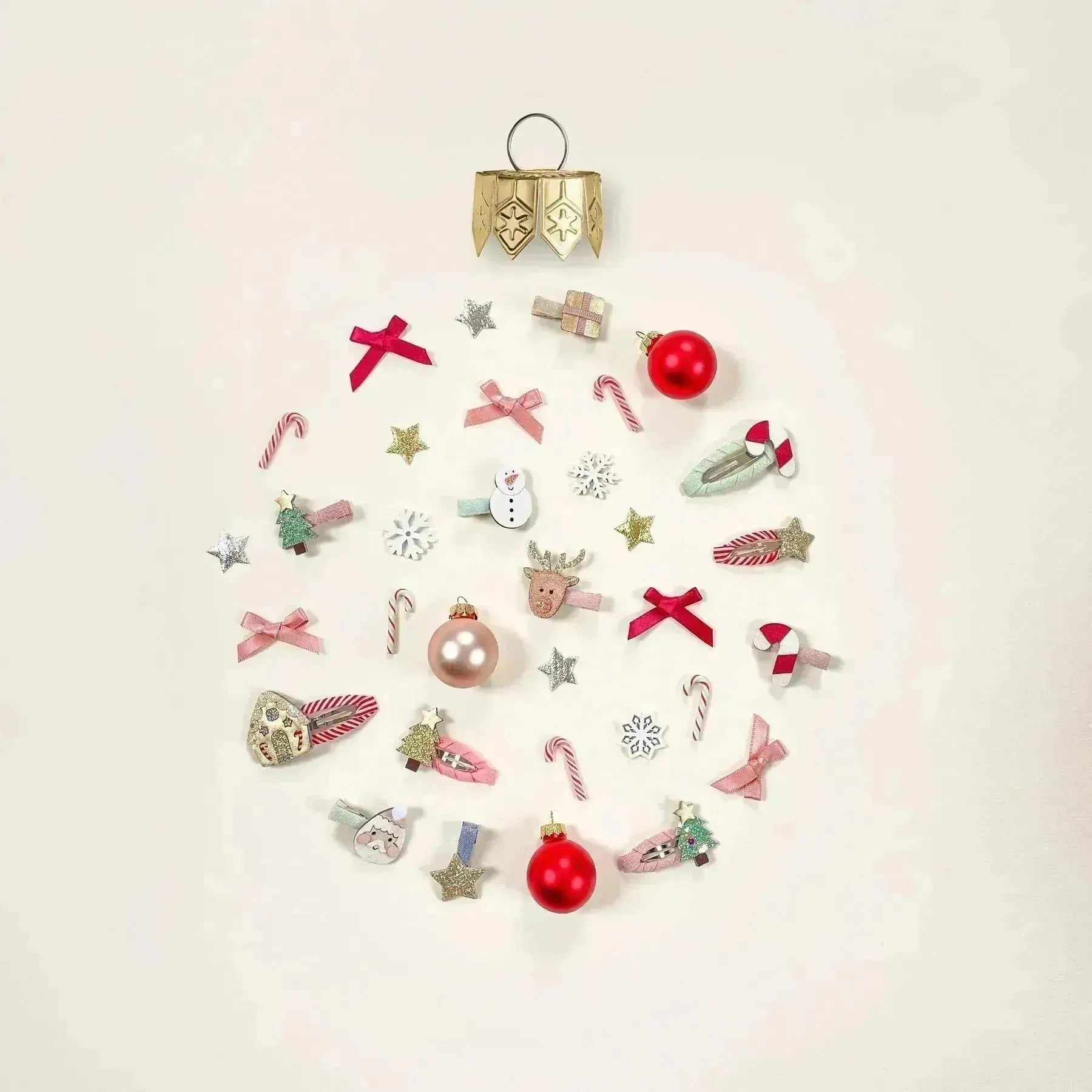 Weihnachten Mini-Haarspangen - Nook' d' Mel - Kinder Concept Store