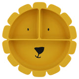 TRIXIE Silikon-Esslernteller mit Saugnapf - Mr. Lion