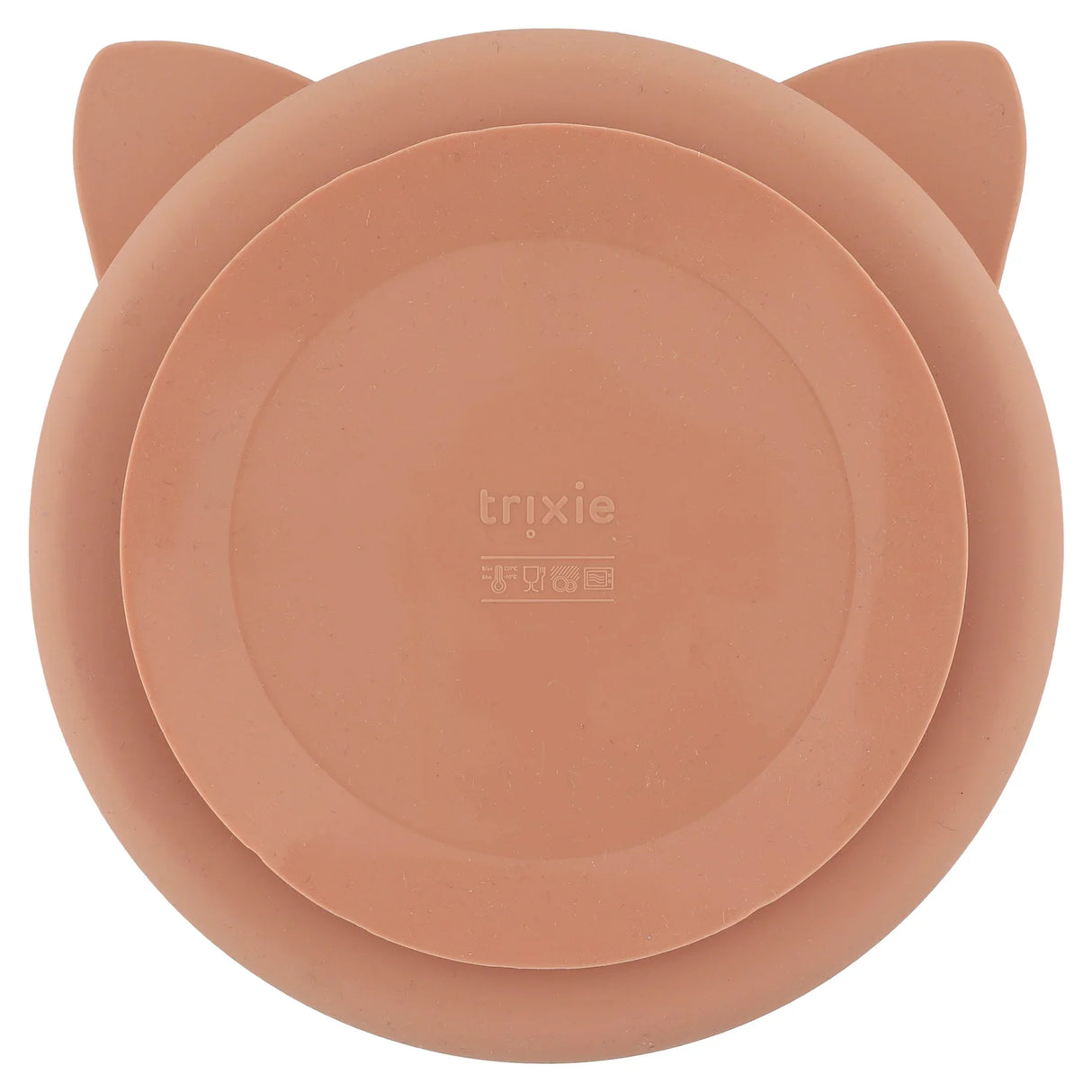 TRIXIE Silikon-Esslernteller mit Saugnapf - Mrs. Cat