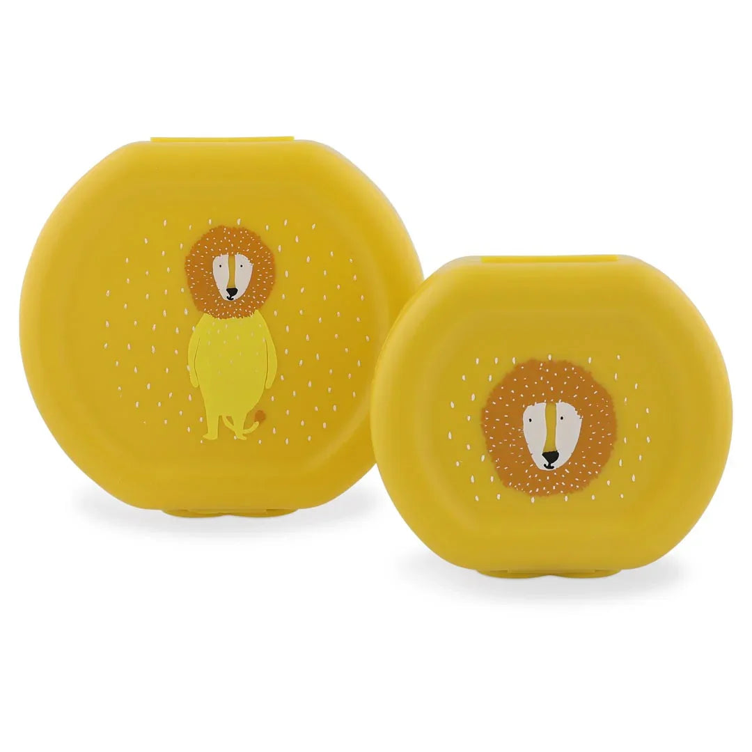 TRIXIE Snackbox mit Clip - 2er-Set - Mr. Lion