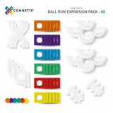 CONNETIX Magnetbausteine Kugelbahn Rainbow Ball Run Expansion Pack - 66 Teile - Nook' d' Mel - Kinder Concept Store