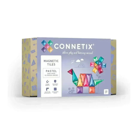 CONNETIX Magnetbausteine Pastel Mini Pack - 32 Teile - Nook' d' Mel - Kinder Concept Store