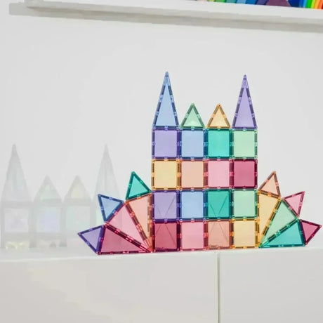 CONNETIX Magnetbausteine Pastel Mini Pack - 32 Teile - Nook' d' Mel - Kinder Concept Store