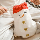 FABELAB Geschenke-Stoffbeutel – Snowman
