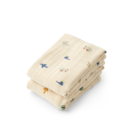 LIEWOOD Lewis Musselin-Tücher 2er-Pack - Nook' d' Mel - Kinder Concept Store