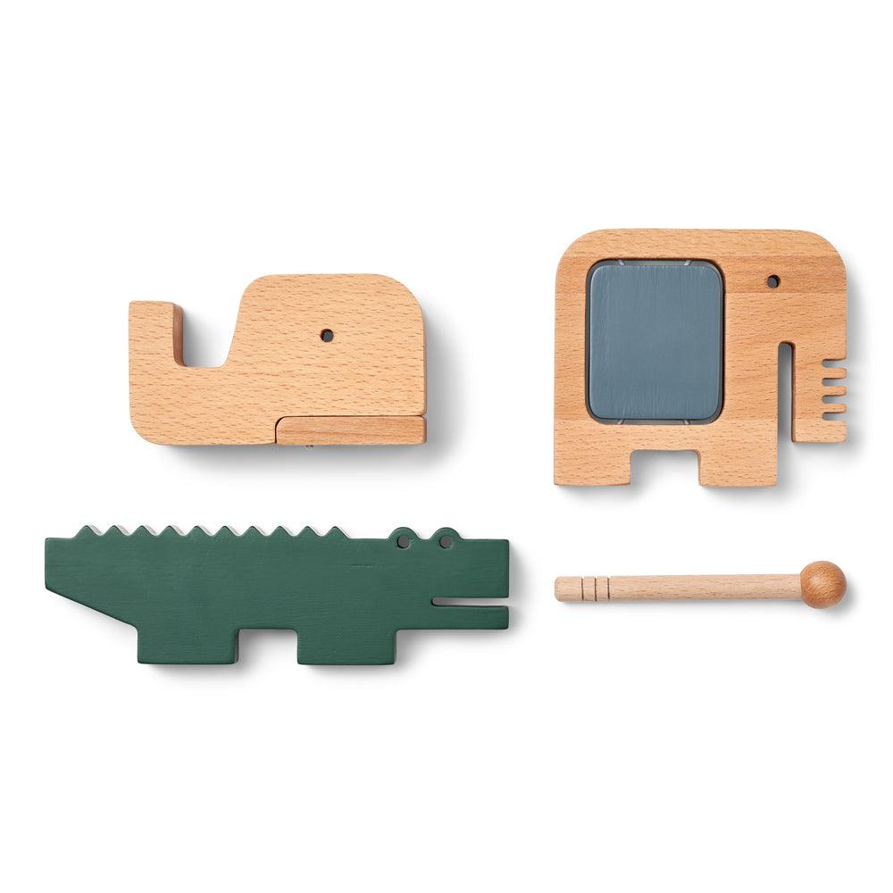Musikinstrumenten-Set aus Holz - Torsten - Nook' d' Mel - Kinder Concept Store