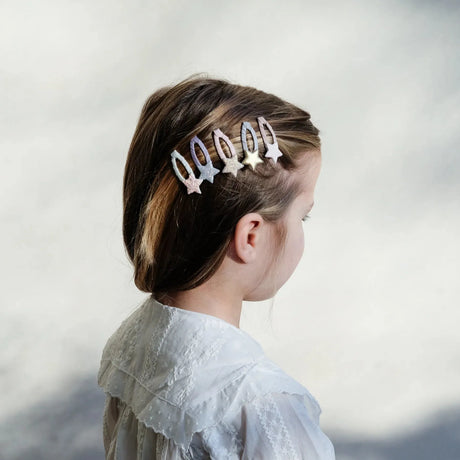 MIMI & LULA Stellina Sparkle Mini Clic-Clac Haarspangen - Nook' d' Mel - Kinder Concept Store