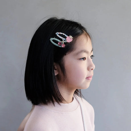 MIMI & LULA Fruity Floral Clic-Clac Haarspangen - Nook' d' Mel - Kinder Concept Store