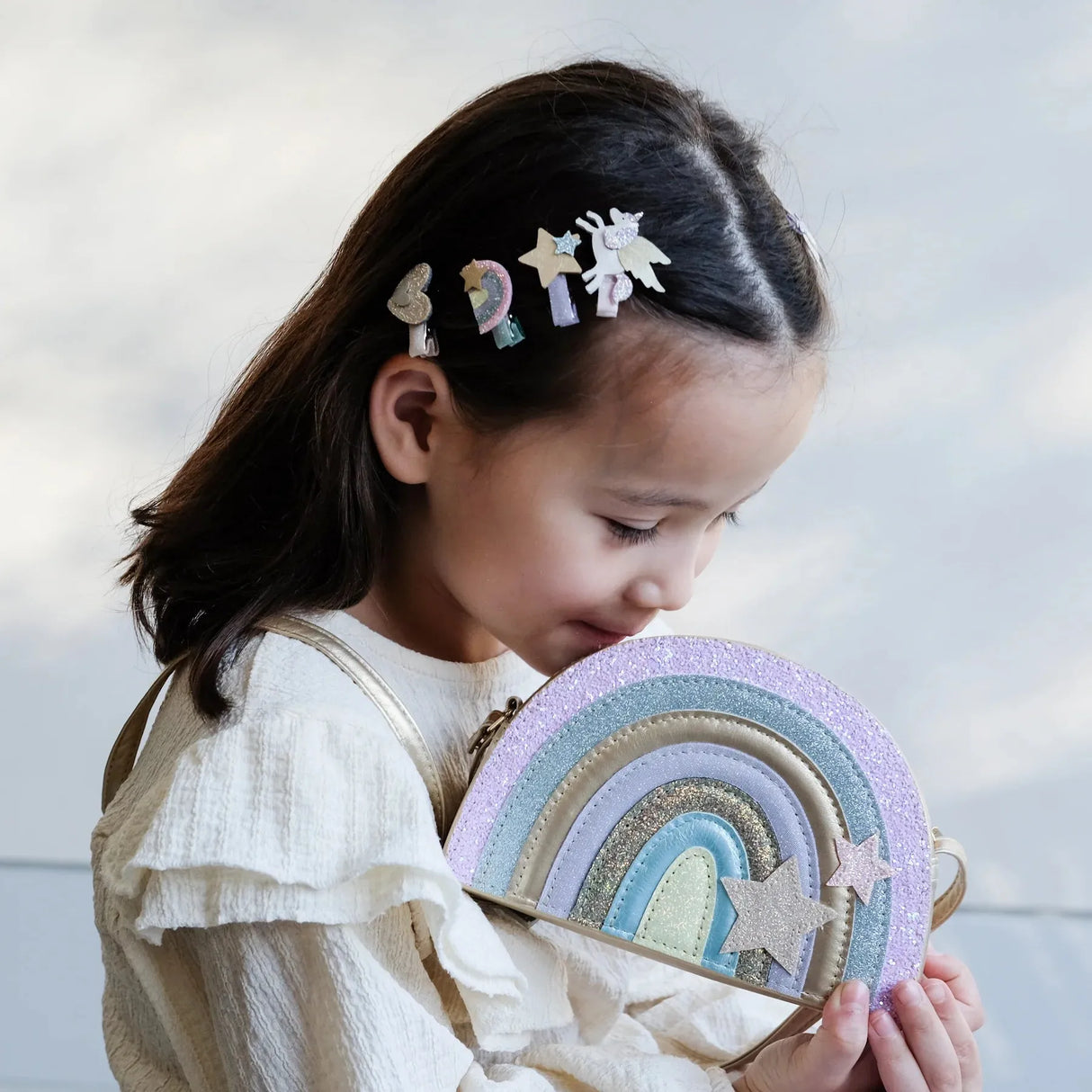 MIMI & LULA Fliegendes Einhorn Mini-Haarspangen-Set - Nook' d' Mel - Kinder Concept Store