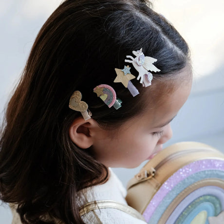 MIMI & LULA Fliegendes Einhorn Mini-Haarspangen-Set - Nook' d' Mel - Kinder Concept Store