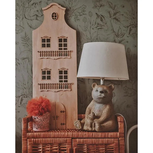 Wanddeko - Wohnhaus Vintage - Nook' d' Mel - Kinder Concept Store