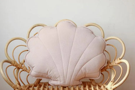 Muschelkissen - Powder Pink - Nook' d' Mel - Kinder Concept Store