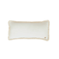 Kissen (Bolster) mit Fransen - Samt - Weiß - Nook' d' Mel - Kinder Concept Store