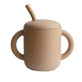Trinklernbecher mit Strohhalm aus Silikon - Nook' d' Mel - Kinder Concept Store