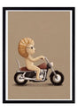 OliOli Vintage Poster Motorrad - Nook d Mel